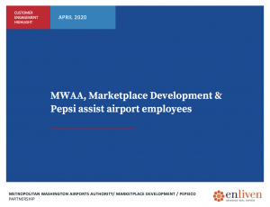 April 2020 MWAA Partnership Highlight